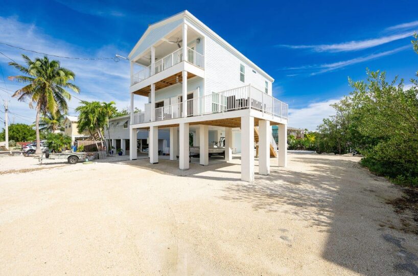 Keys living at its finest in this newly constructed stilt home, completed in 2022