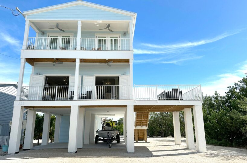 Keys living at its finest in this newly constructed stilt home